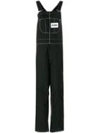 Napa By Martine Rose Adjustable Strap Dungarees - Black