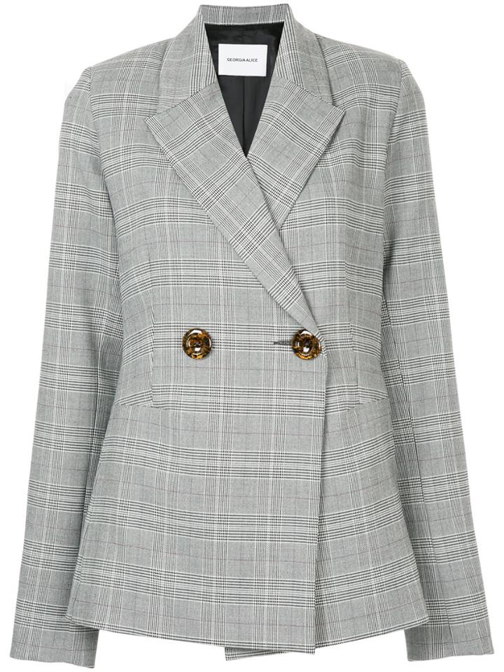 Georgia Alice Memory Blazer - Grey