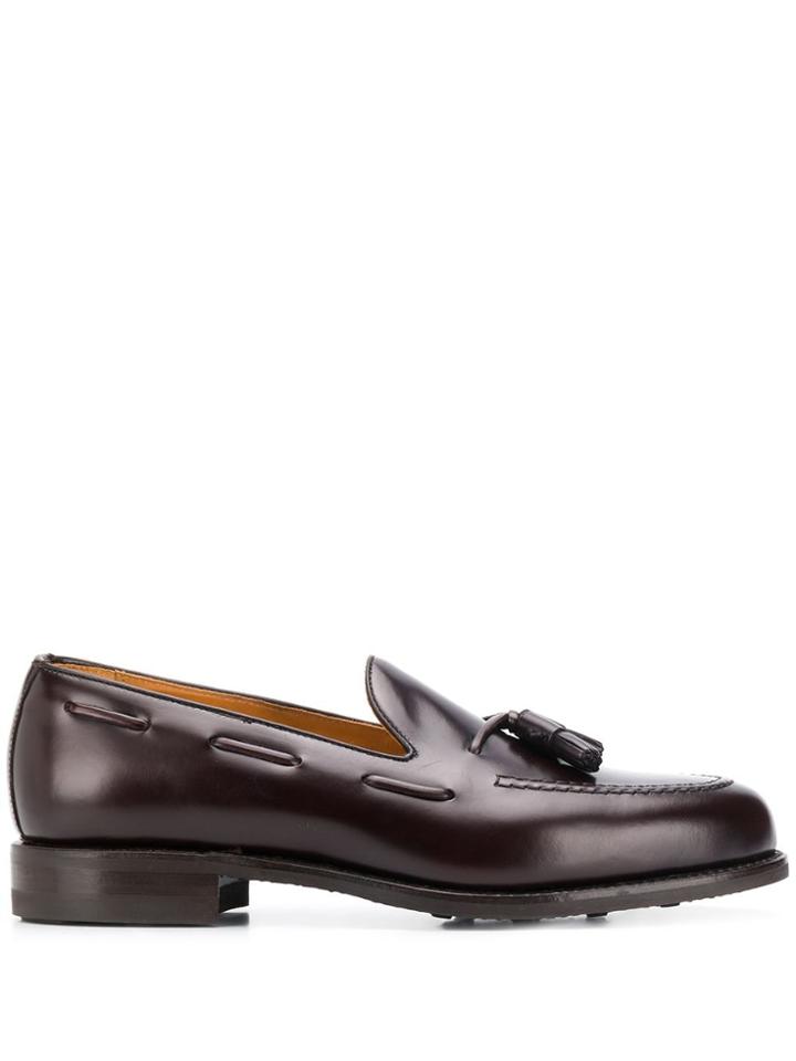 Berwick Shoes Tassel Detail Loafers - Brown