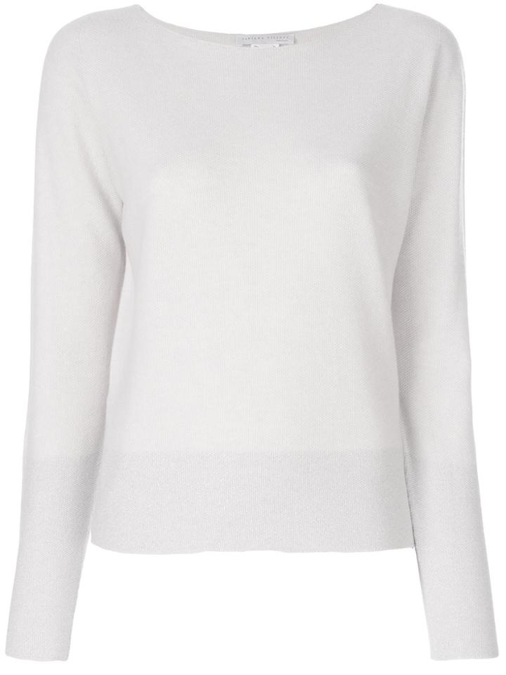 Fabiana Filippi Crew Neck Jumper - Grey