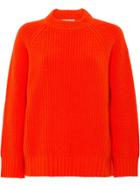 Prada Wool And Cashmere Sweater - Orange