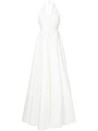Alex Perry Taylor Halter Gown - White