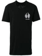 11 By Boris Bidjan Saberi Rear Print T-shirt, Men's, Size: Small, Black, Cotton