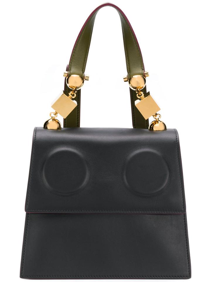 Marni Trunk Cross Body Bag - Black