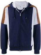 Brunello Cucinelli Zip-up Sweatshirt - Blue