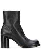 Maison Margiela Block-heel Ankle Boots - Black