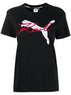 Puma X Karl Lagerfeld Embroidered T-shirt - Black