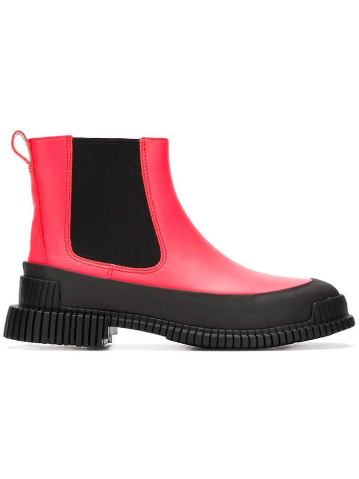 Camper Chelsea Boots - Pink & Purple