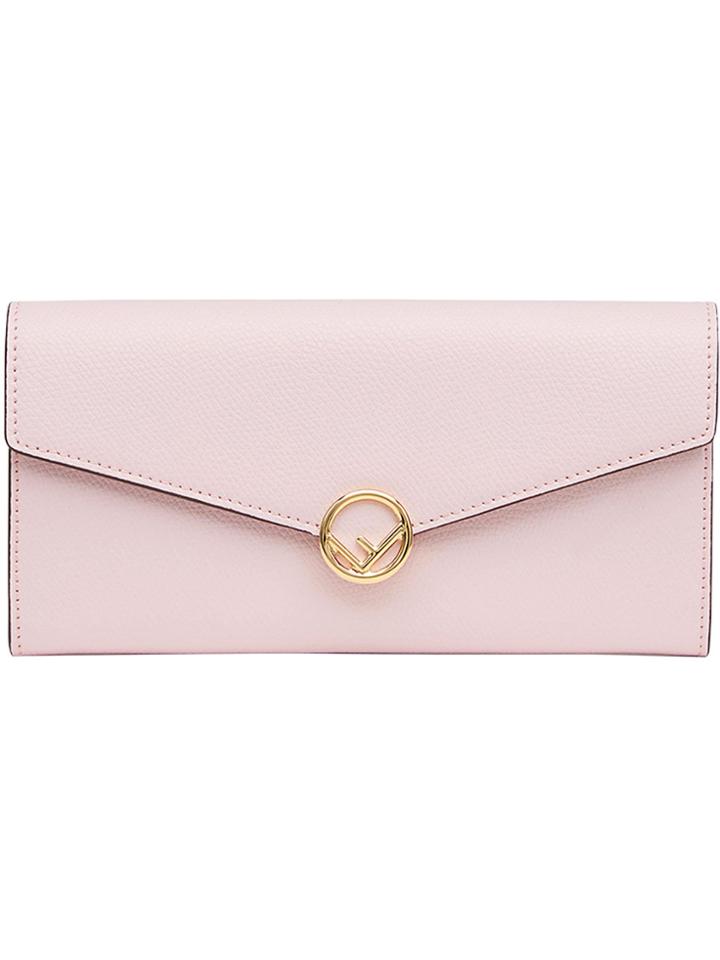 Fendi F Is Fendi Continental Wallet - Pink & Purple