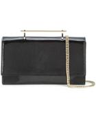 M2malletier Mini Metallic Effect Crossbody Bag - Black