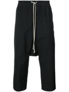 Rick Owens Drkshdw Multi-pocket Drop Crotch Trousers - Grey