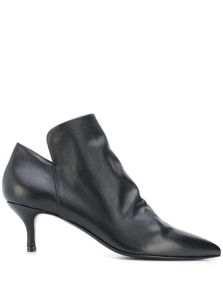 Strategia Heeled Boots - Black
