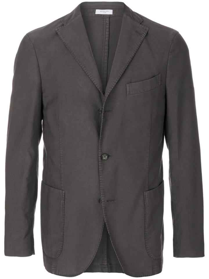 Boglioli Three Button Jacket - Brown
