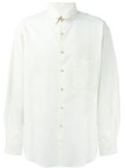Romeo Gigli Vintage Pin Collar Shirt, Men's, Size: Xl, White
