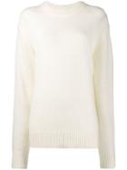 Helmut Lang Crew Neck Jumper - Neutrals