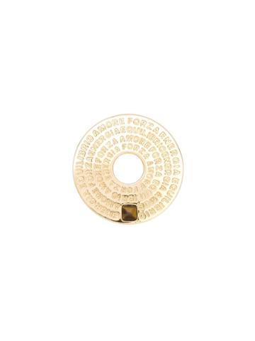 Francesca Romana Diana Embellished Pendant, Metallic