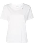 Saint Laurent Cherry Motif T-shirt - White