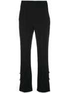 David Koma Gem Embellished Trousers - Black