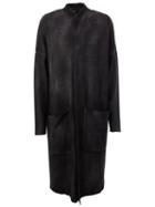 Avant Toi Faded Effect Long Cardigan