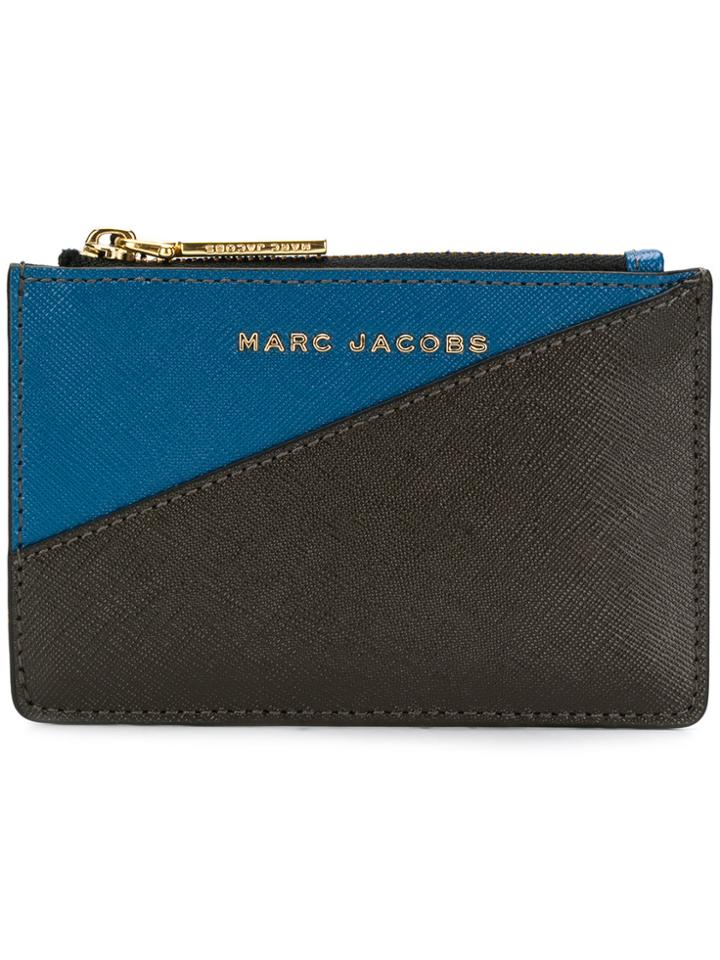 Marc Jacobs Top Zip Wallet - Blue
