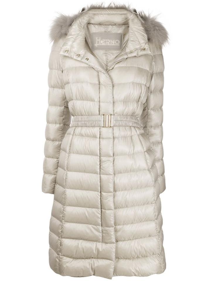 Herno Ultralight Belted Coat - Neutrals