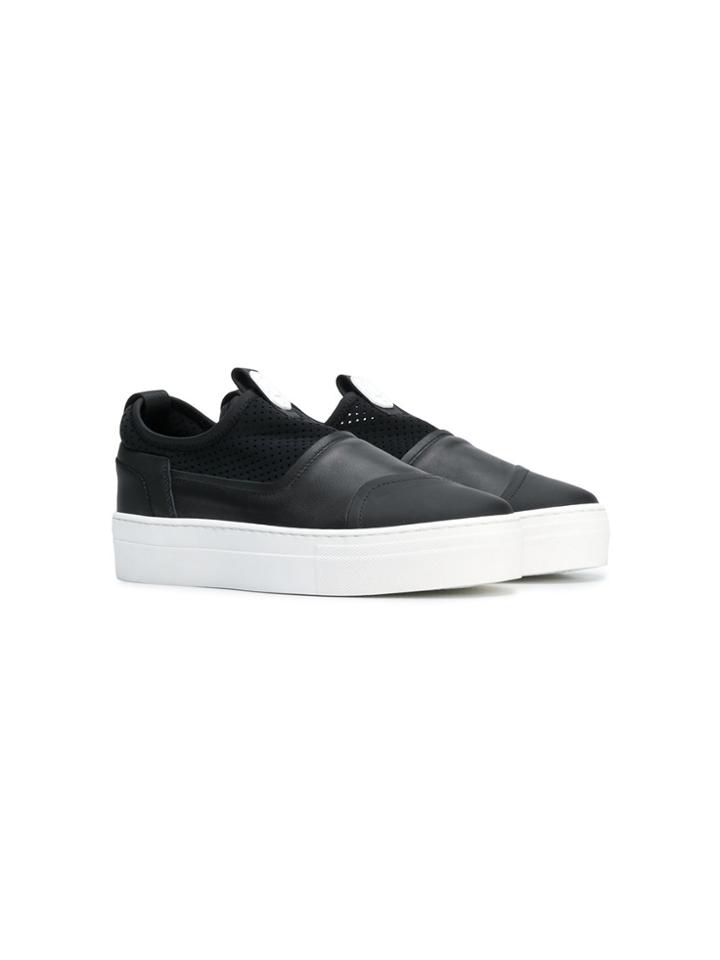 Bruno Bordese Next Generation Teen Slip-on Sneakers - Black