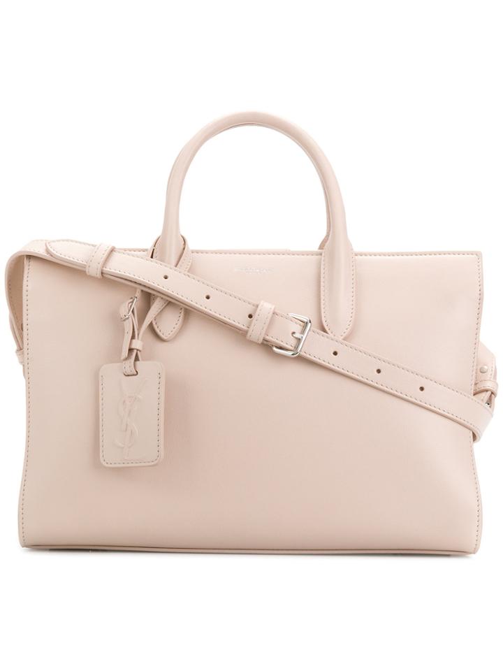 Saint Laurent Jane Tote Bag - Pink & Purple