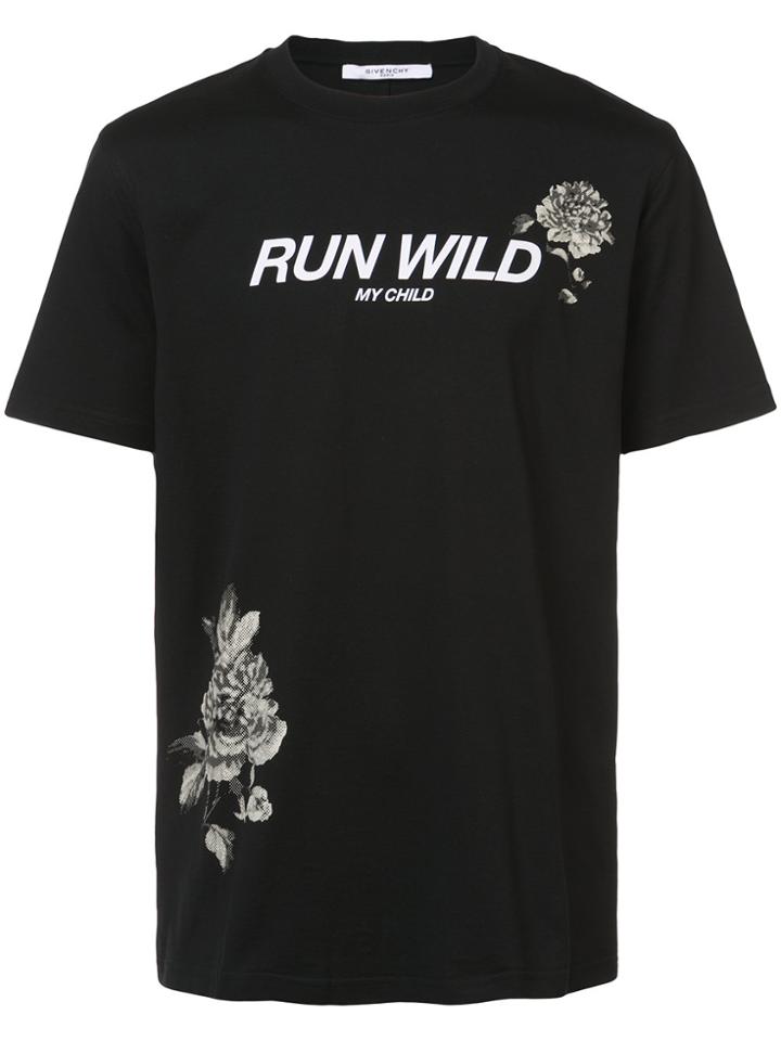 Givenchy Run Wild T-shirt - Black