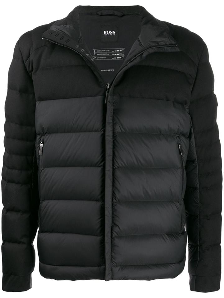 Boss Hugo Boss Colour Block Padded Jacket - Black