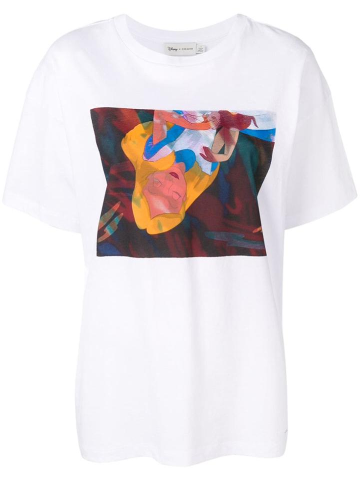 Coach Disney Alice Print T-shirt - White