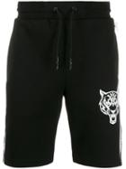 Plein Sport Logo Shorts - Black