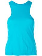 Unravel Project Racerback Tank Top - Blue