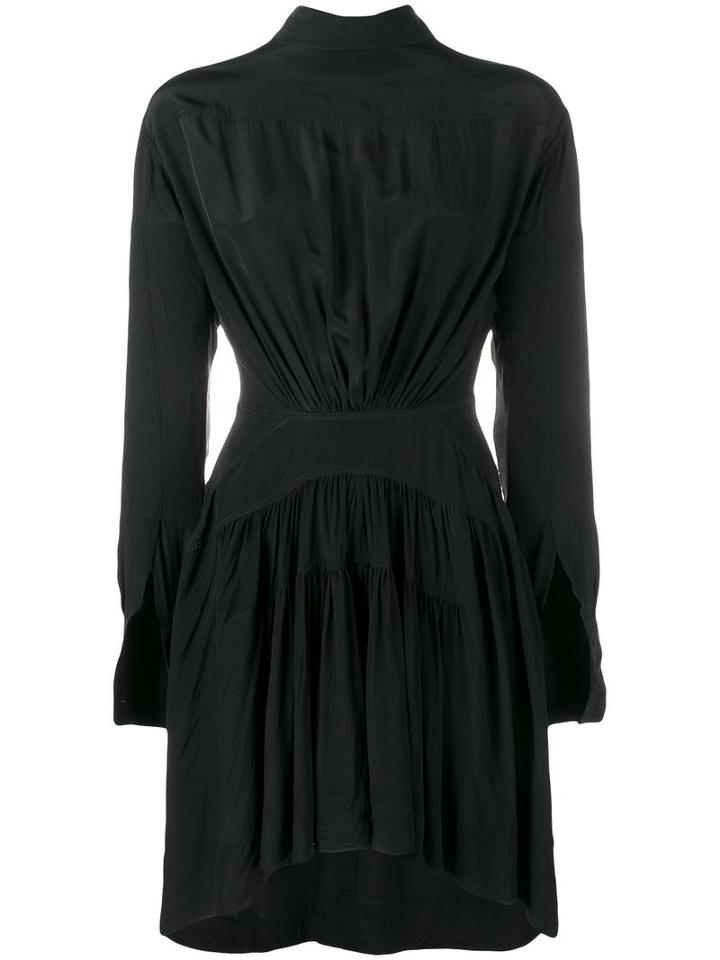 J.w.anderson Draped Tie-back Dress, Women's, Size: 6, Black, Viscose