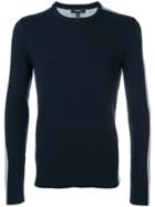 Theory Bi-colour Sweater - Blue