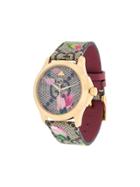 Gucci Floral Strap Watch - Multicolour