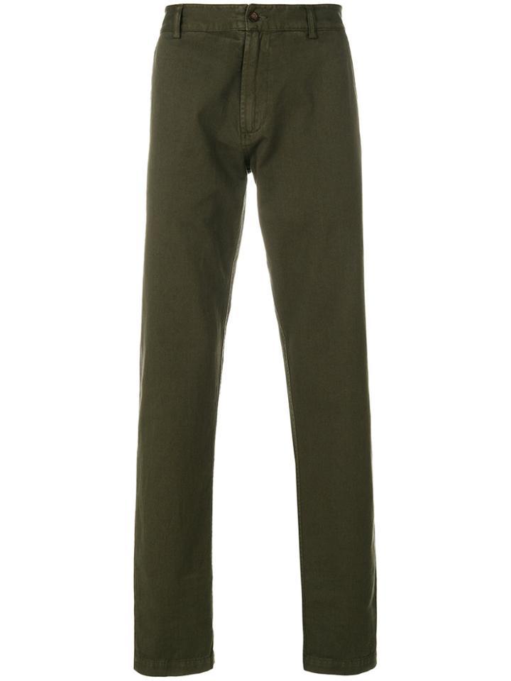 Universal Works Straight Leg Trousers - Green