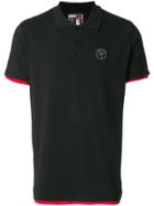 Plein Sport Logo Patch Polo Shirt - Black