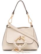 See By Chloé Woven Hoop Shoulder Bag - Neutrals