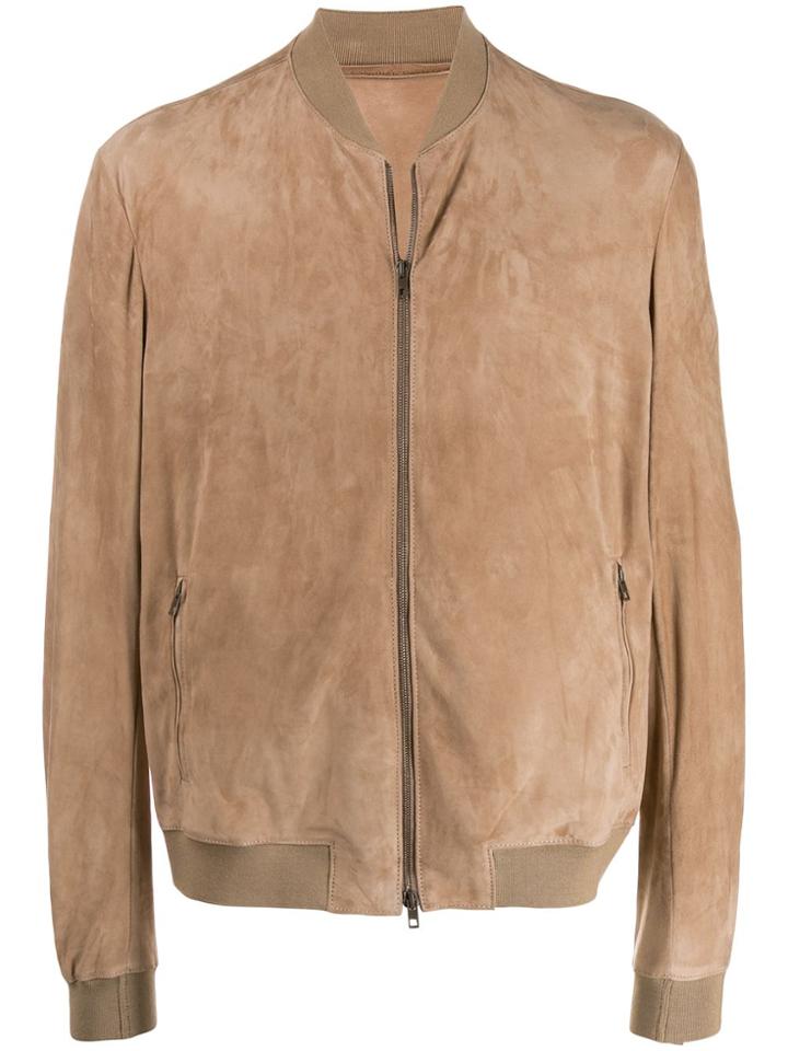 Salvatore Santoro Bomber Jacket - Neutrals