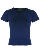 Andrea Bogosian Knit T-shirt - Blue