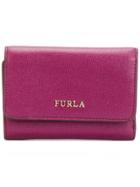 Furla Babylon Trifold Wallet - Pink & Purple