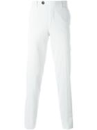 Brunello Cucinelli Slim Chino Pants, Men's, Size: 56, White, Cotton/spandex/elastane/polyester