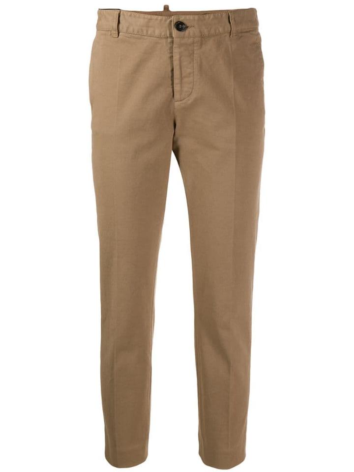 Dsquared2 Slim Fit Trousers - Neutrals