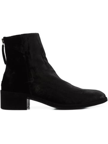 Raparo Velvet Ankle Boots