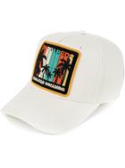 Dsquared2 Canadian Dreaming Patch Baseball Cap - Nude & Neutrals