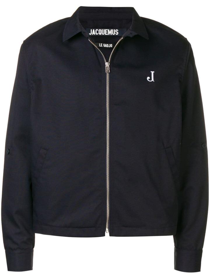 Jacquemus Zip Front Jacket - Blue