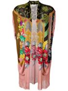 Etro Printed Mid-length Sleeveless Cardigan - Multicolour