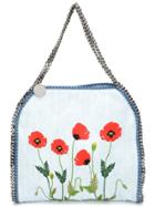 Stella Mccartney 'falabella' Embroidered Tote - Blue
