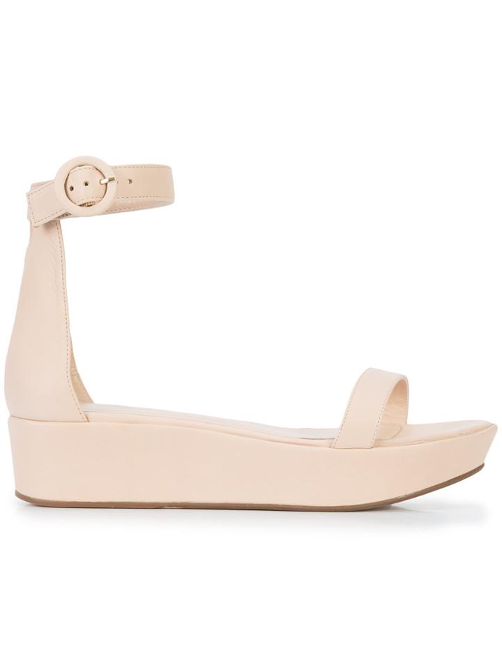 Stuart Weitzman Capri Sandals - Nude & Neutrals