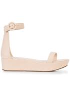 Stuart Weitzman Capri Sandals - Nude & Neutrals
